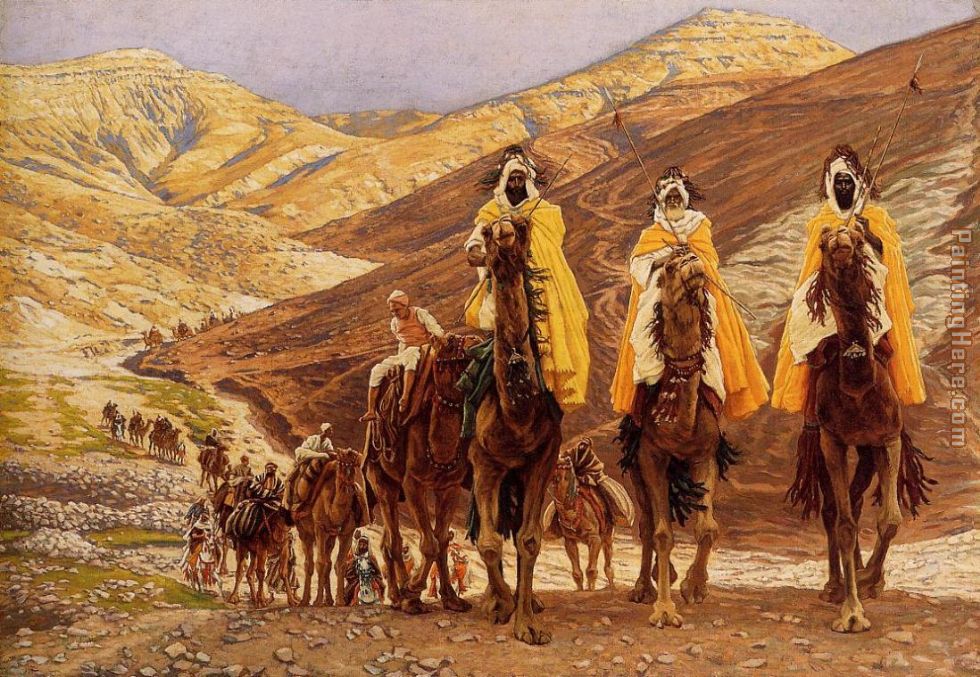 Journey of the Magi painting - James Jacques Joseph Tissot Journey of the Magi art painting